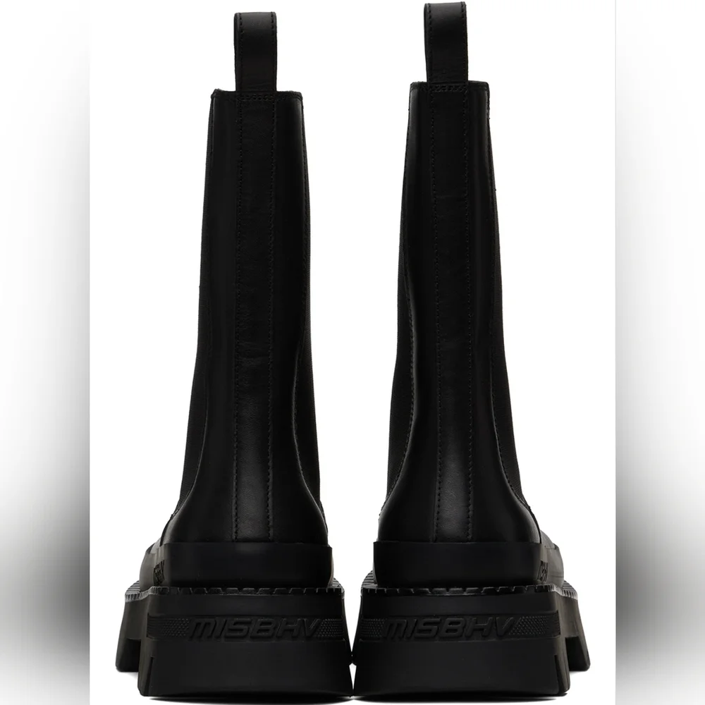 Misbhv Black 'The 2000' Chelsea Boots size 42 BNWB (no lid)